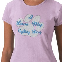 Love My Agility Dog Tshirt